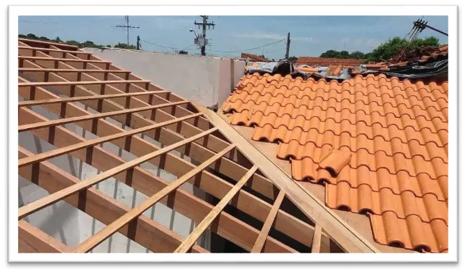 Construção de Telhado Construção de Telhado
