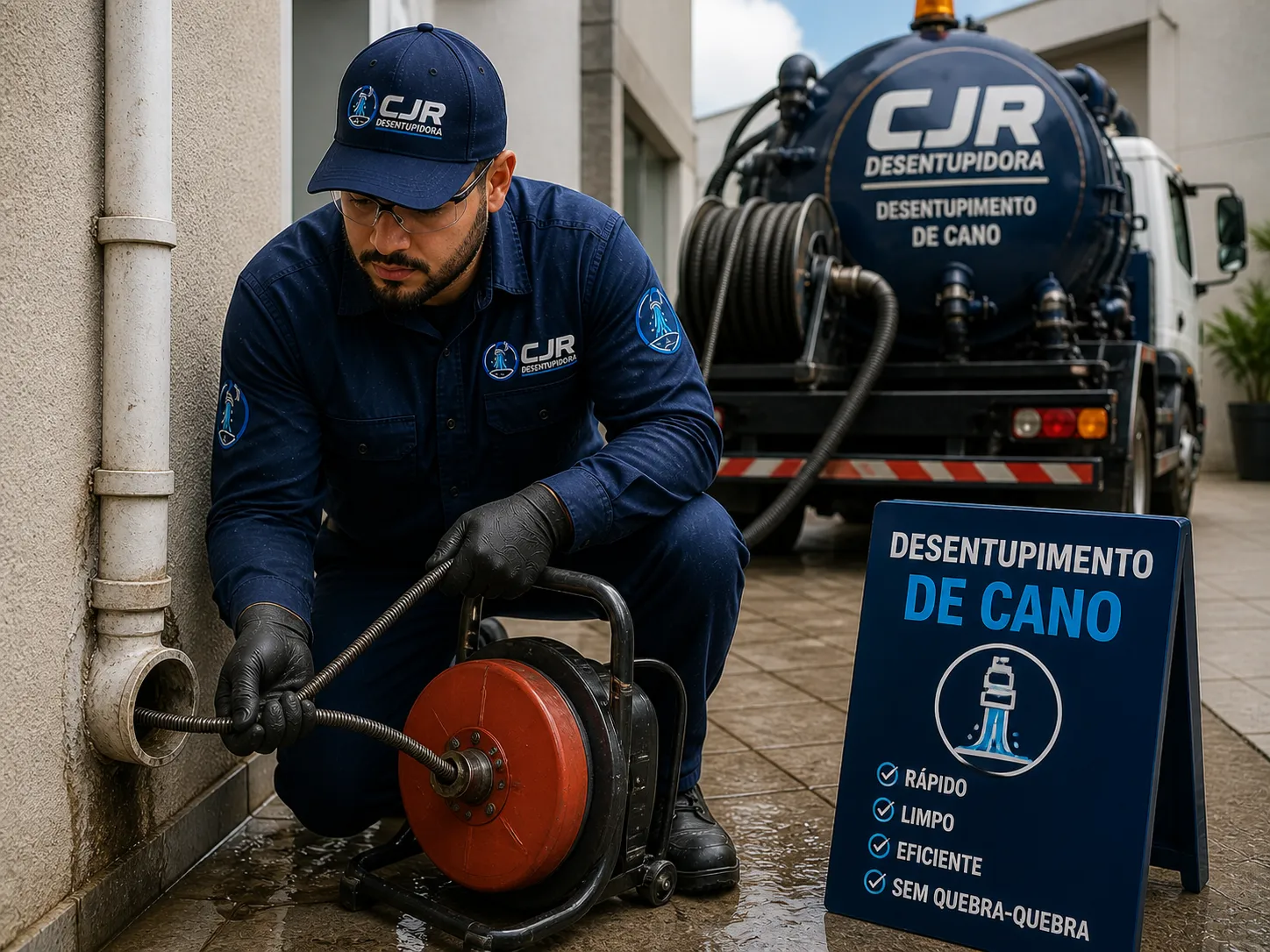 Desentupimento de Canos