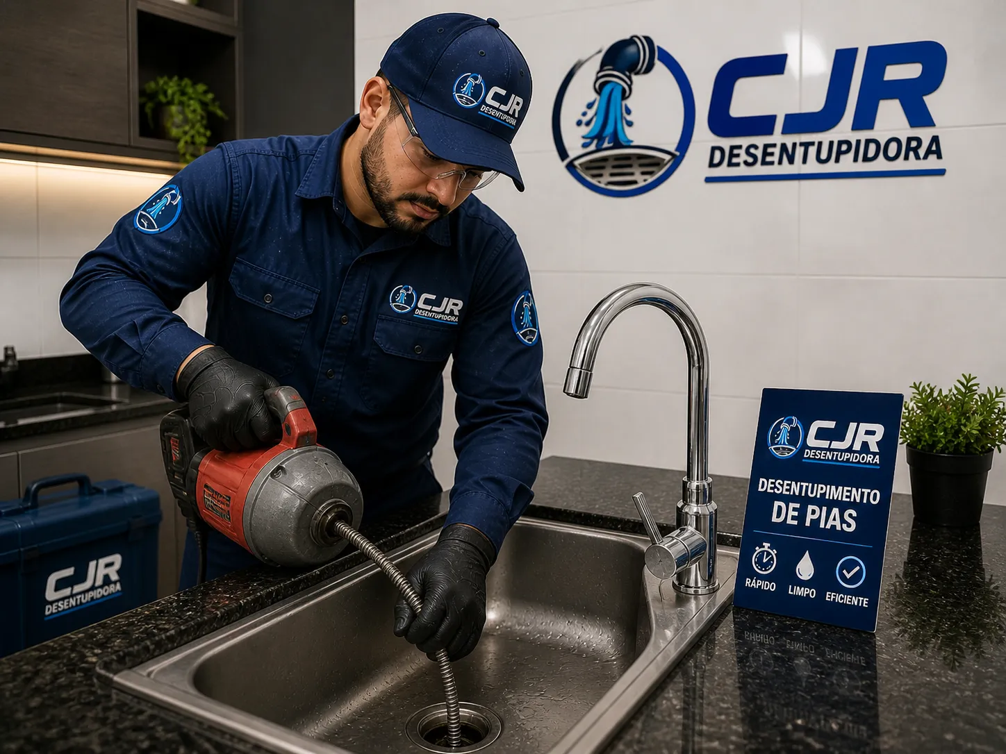 Desentupimento de Pias