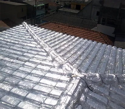 Instalação de Manta Aluminizada em Telhado na Vila Olímpia
